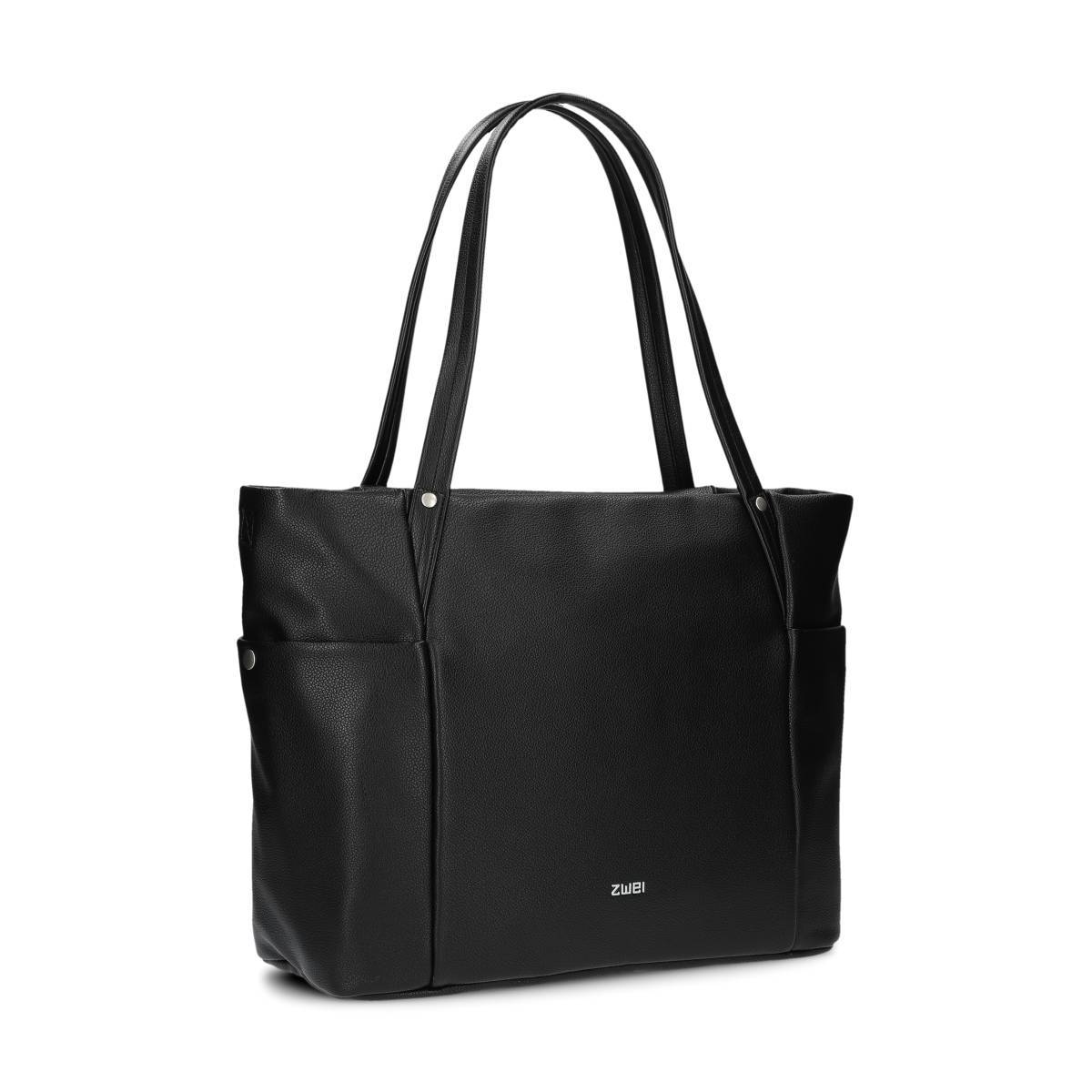 Handtasche schwarz zwei Clearance